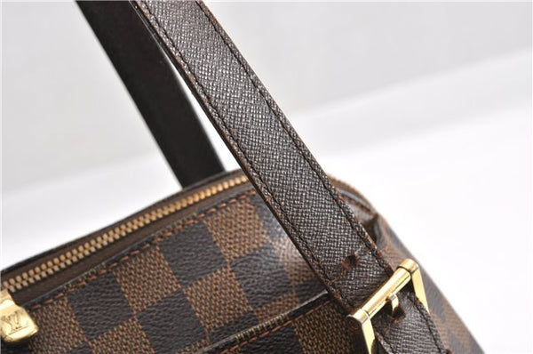 Authentic Louis Vuitton Damier Belem MM Shoulder Hand Bag Purse N51174 LV 5710F