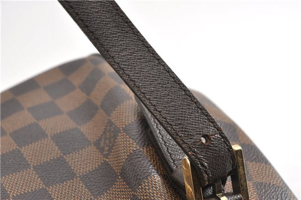 Authentic Louis Vuitton Damier Belem MM Shoulder Hand Bag Purse N51174 LV 5710F