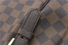 Authentic Louis Vuitton Damier Belem MM Shoulder Hand Bag Purse N51174 LV 5710F