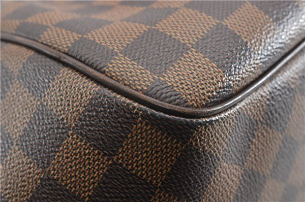Authentic Louis Vuitton Damier Belem MM Shoulder Hand Bag Purse N51174 LV 5710F