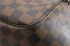 Authentic Louis Vuitton Damier Belem MM Shoulder Hand Bag Purse N51174 LV 5710F