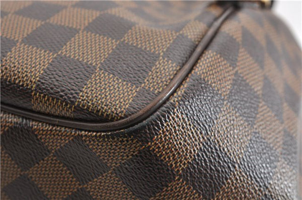 Authentic Louis Vuitton Damier Belem MM Shoulder Hand Bag Purse N51174 LV 5710F