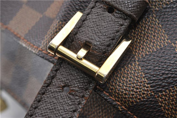 Authentic Louis Vuitton Damier Belem MM Shoulder Hand Bag Purse N51174 LV 5710F