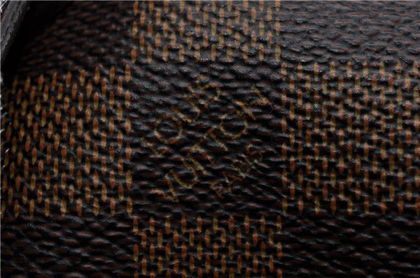 Authentic Louis Vuitton Damier Belem MM Shoulder Hand Bag Purse N51174 LV 5710F