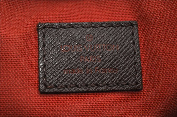 Authentic Louis Vuitton Damier Belem MM Shoulder Hand Bag Purse N51174 LV 5710F