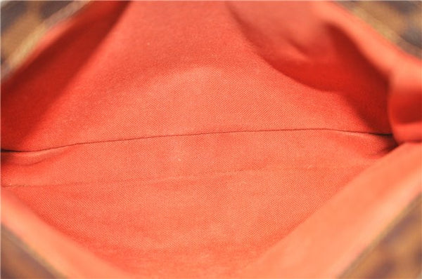 Authentic Louis Vuitton Damier Belem MM Shoulder Hand Bag Purse N51174 LV 5710F