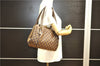 Authentic Louis Vuitton Damier Belem MM Shoulder Hand Bag Purse N51174 LV 5710F