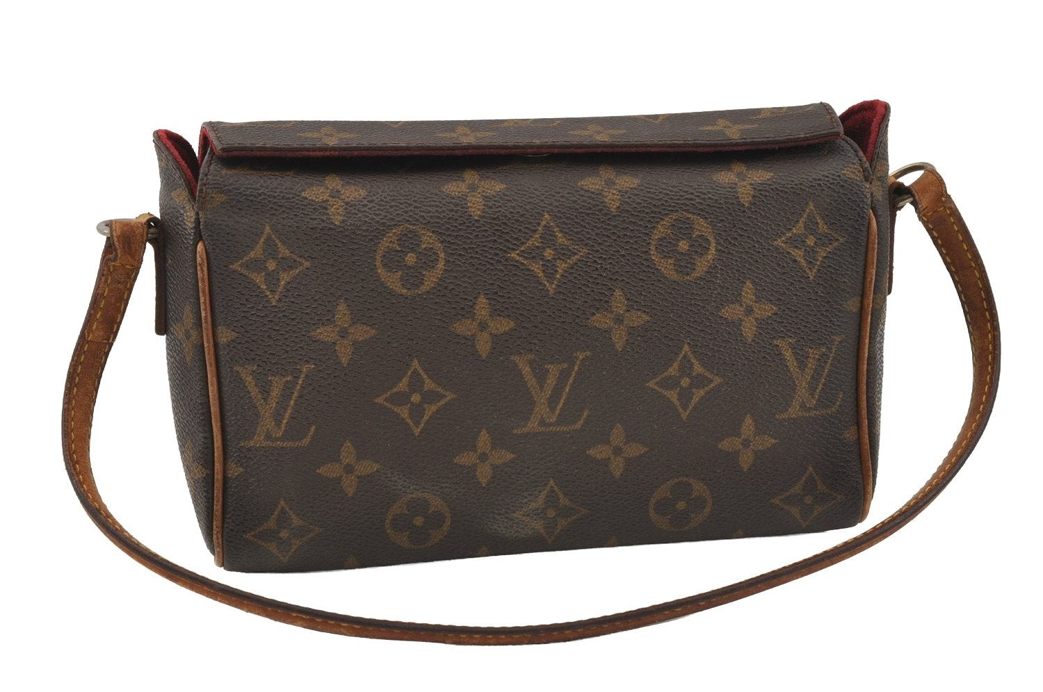 Authentic Louis Vuitton Monogram Recital Shoulder Hand Bag M51900 LV 5710I