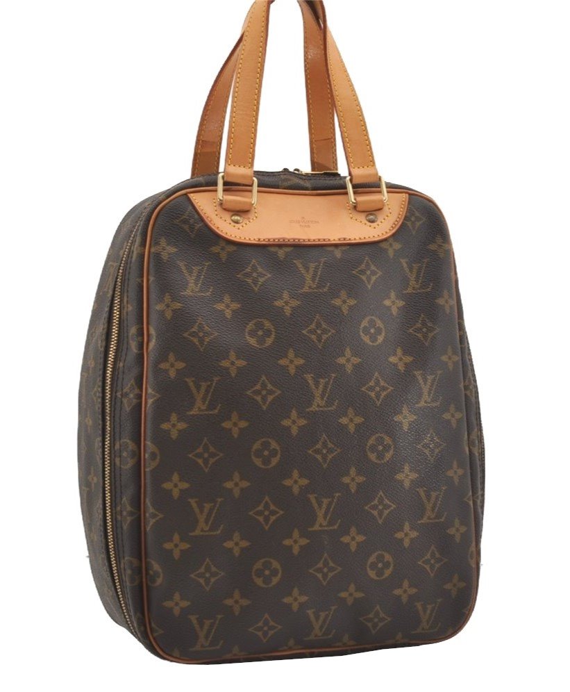 Authentic Louis Vuitton Monogram Excursion Hand Bag M41450 LV 5713I