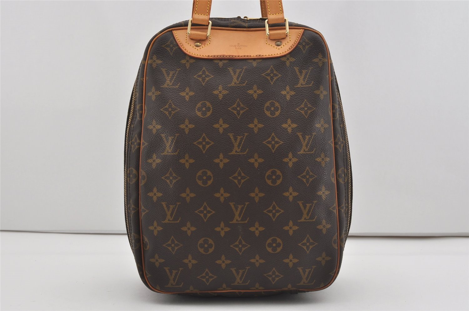 Authentic Louis Vuitton Monogram Excursion Hand Bag M41450 LV 5713I