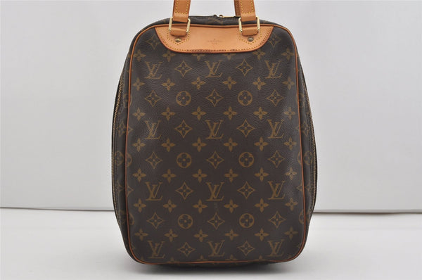 Authentic Louis Vuitton Monogram Excursion Hand Bag M41450 LV 5713I