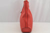 Authentic GUCCI Vintage Tassel Shoulder Hand Bag Leather 336659 Red 5715I
