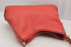 Authentic GUCCI Vintage Tassel Shoulder Hand Bag Leather 336659 Red 5715I