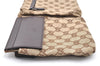 Authentic GUCCI Vintage Waist Body Bag Purse Canvas Leather 28566 Brown 5717I