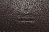 Authentic GUCCI Vintage Waist Body Bag Purse Canvas Leather 28566 Brown 5717I