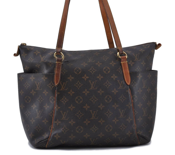 Authentic LOUIS VUITTON Monogram Totally MM Shoulder Tote Bag M41015 LV 5718C