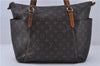 Authentic LOUIS VUITTON Monogram Totally MM Shoulder Tote Bag M41015 LV 5718C