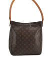 Authentic Louis Vuitton Monogram Looping GM Shoulder Bag M51145 LV Junk 5718I