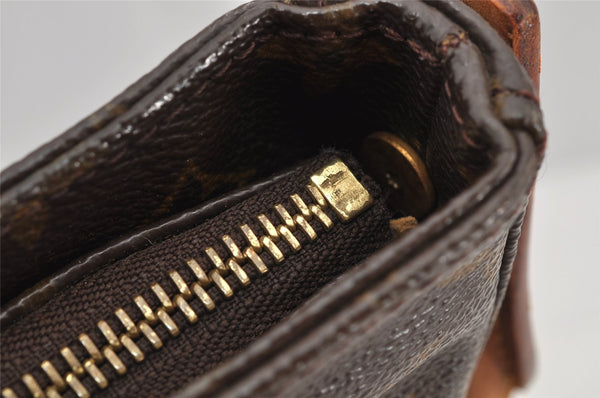 Authentic Louis Vuitton Monogram Looping GM Shoulder Bag M51145 LV Junk 5718I