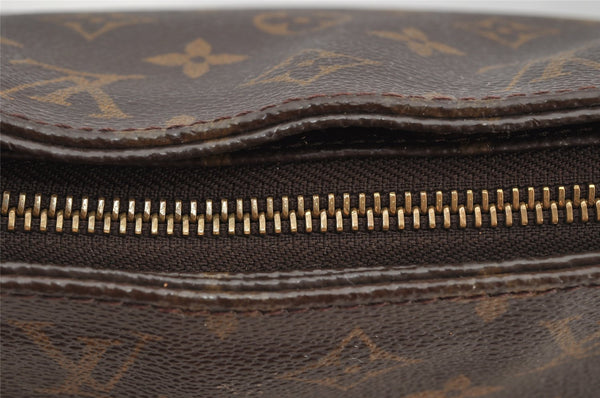 Authentic Louis Vuitton Monogram Looping GM Shoulder Bag M51145 LV Junk 5718I