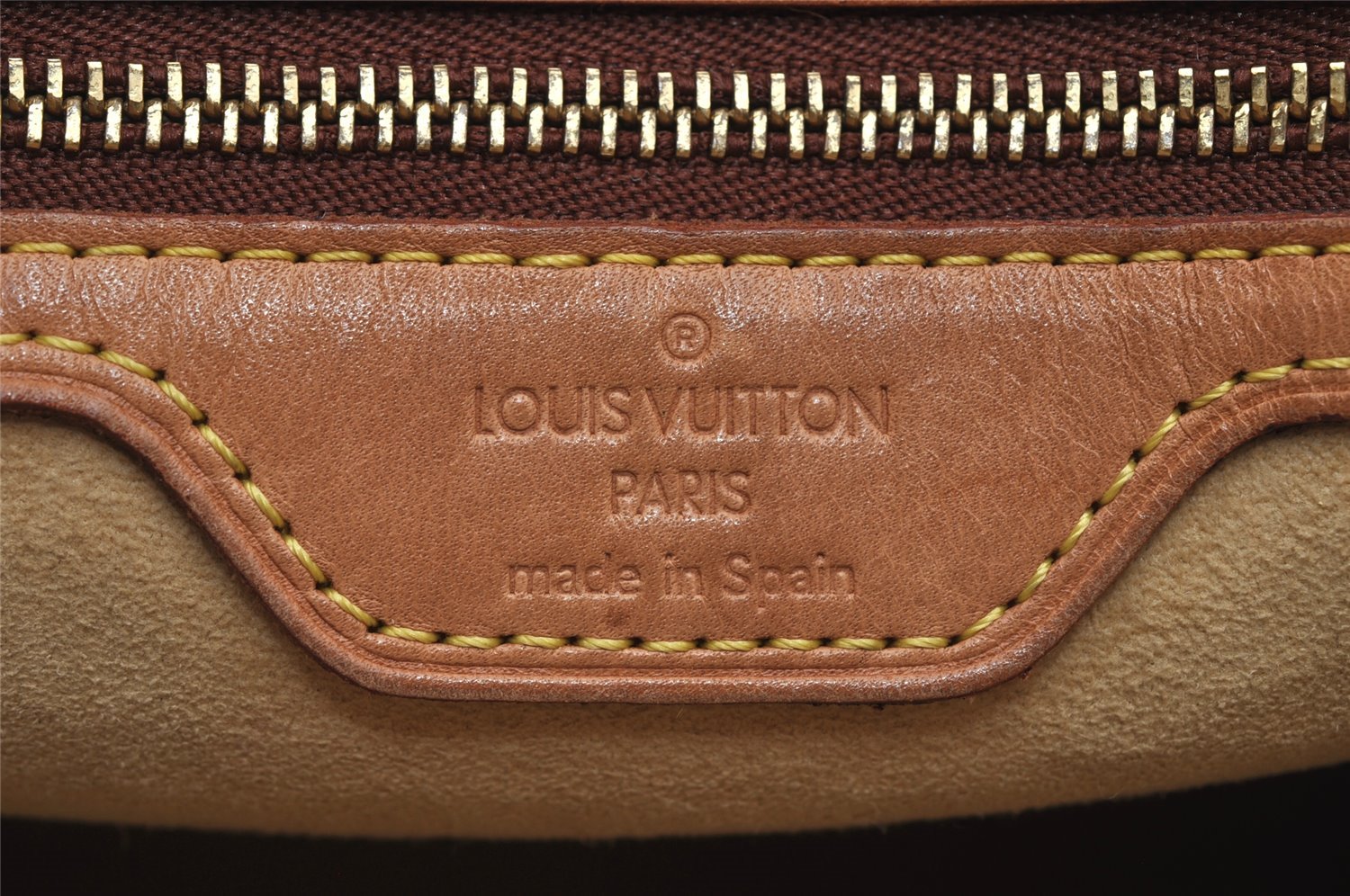 Authentic Louis Vuitton Monogram Looping GM Shoulder Bag M51145 LV Junk 5718I