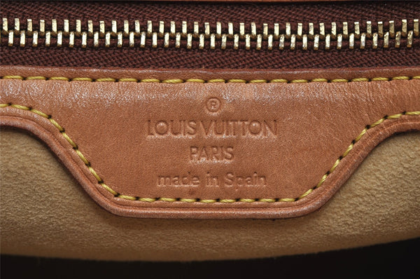 Authentic Louis Vuitton Monogram Looping GM Shoulder Bag M51145 LV Junk 5718I