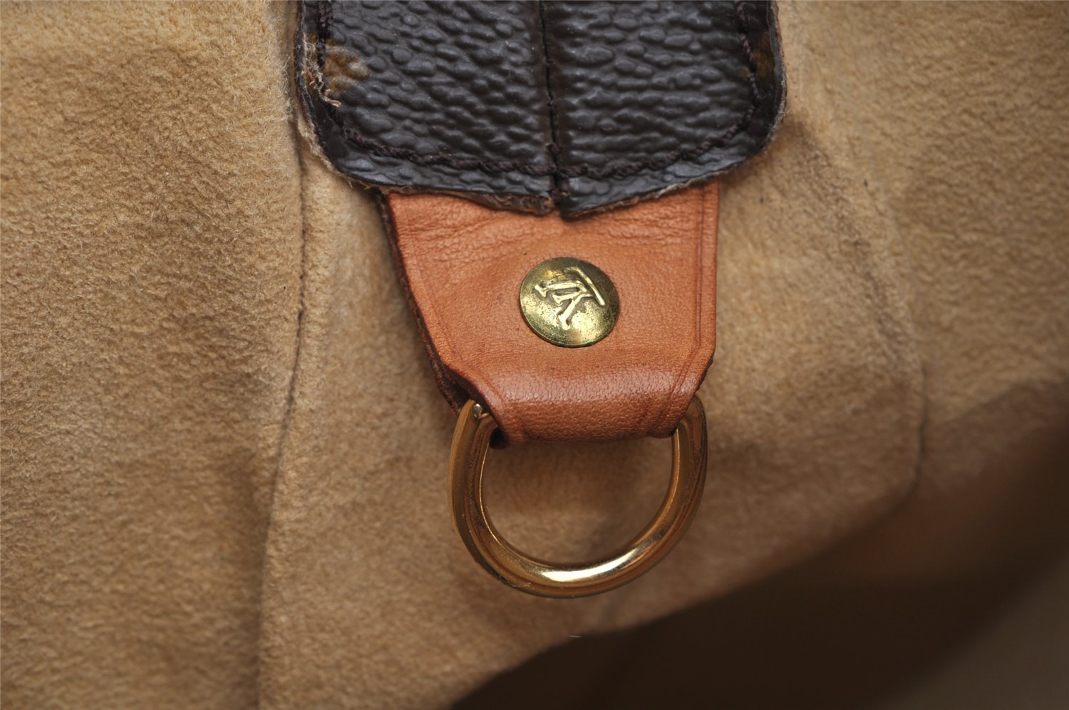 Authentic Louis Vuitton Monogram Looping GM Shoulder Bag M51145 LV Junk 5718I