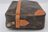 Authentic Louis Vuitton Monogram Compiegne 28 Clutch Hand Bag M51845 LV 5719I