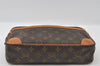 Authentic Louis Vuitton Monogram Compiegne 28 Clutch Hand Bag M51845 LV 5719I