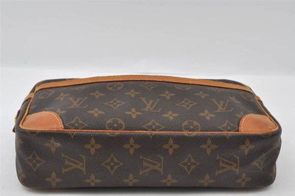 Authentic Louis Vuitton Monogram Compiegne 28 Clutch Hand Bag M51845 LV 5719I