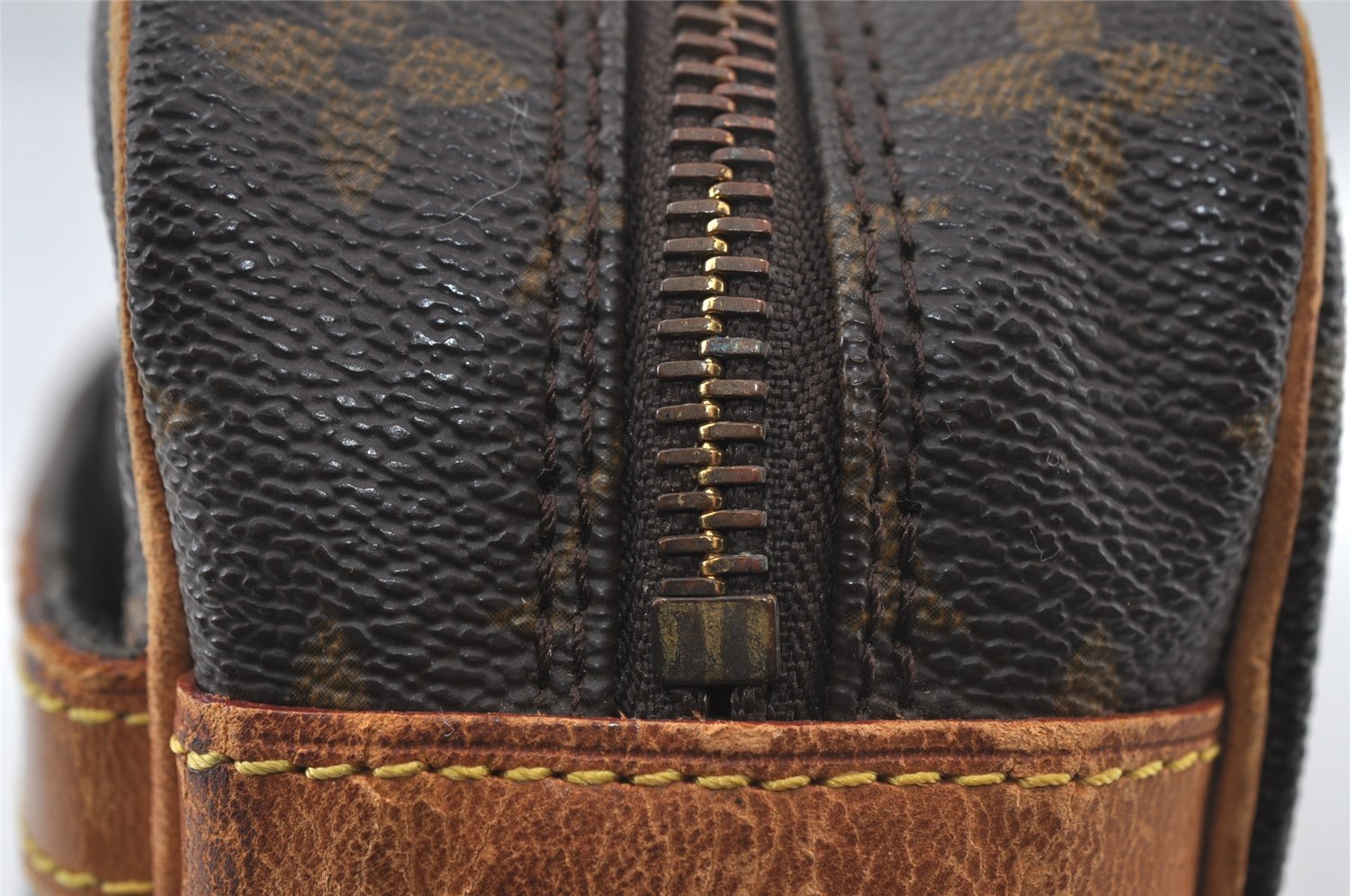 Authentic Louis Vuitton Monogram Compiegne 28 Clutch Hand Bag M51845 LV 5719I