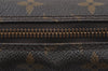Authentic Louis Vuitton Monogram Compiegne 28 Clutch Hand Bag M51845 LV 5719I