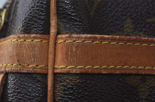 Authentic Louis Vuitton Monogram Compiegne 28 Clutch Hand Bag M51845 LV 5719I