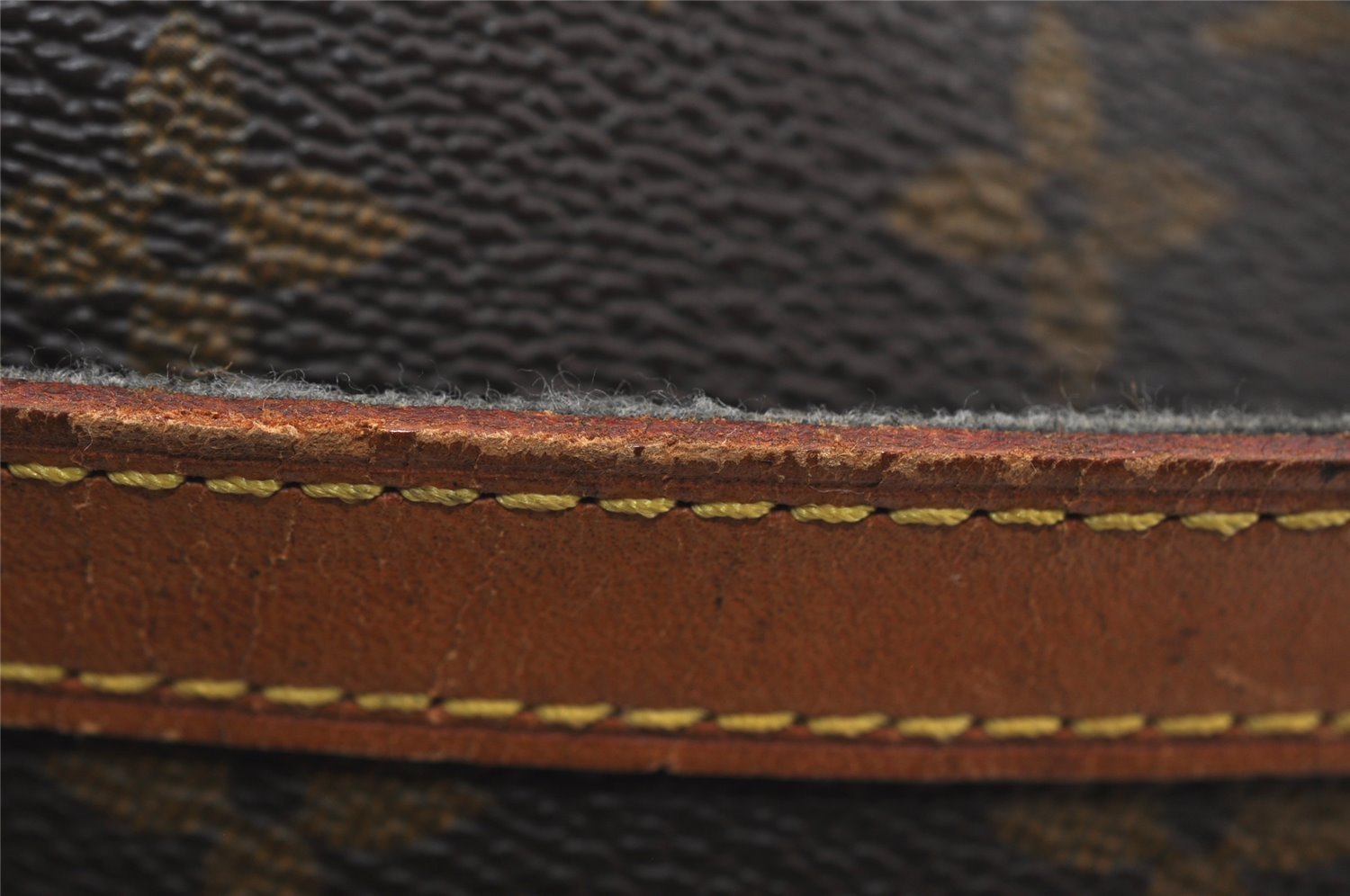 Authentic Louis Vuitton Monogram Compiegne 28 Clutch Hand Bag M51845 LV 5719I