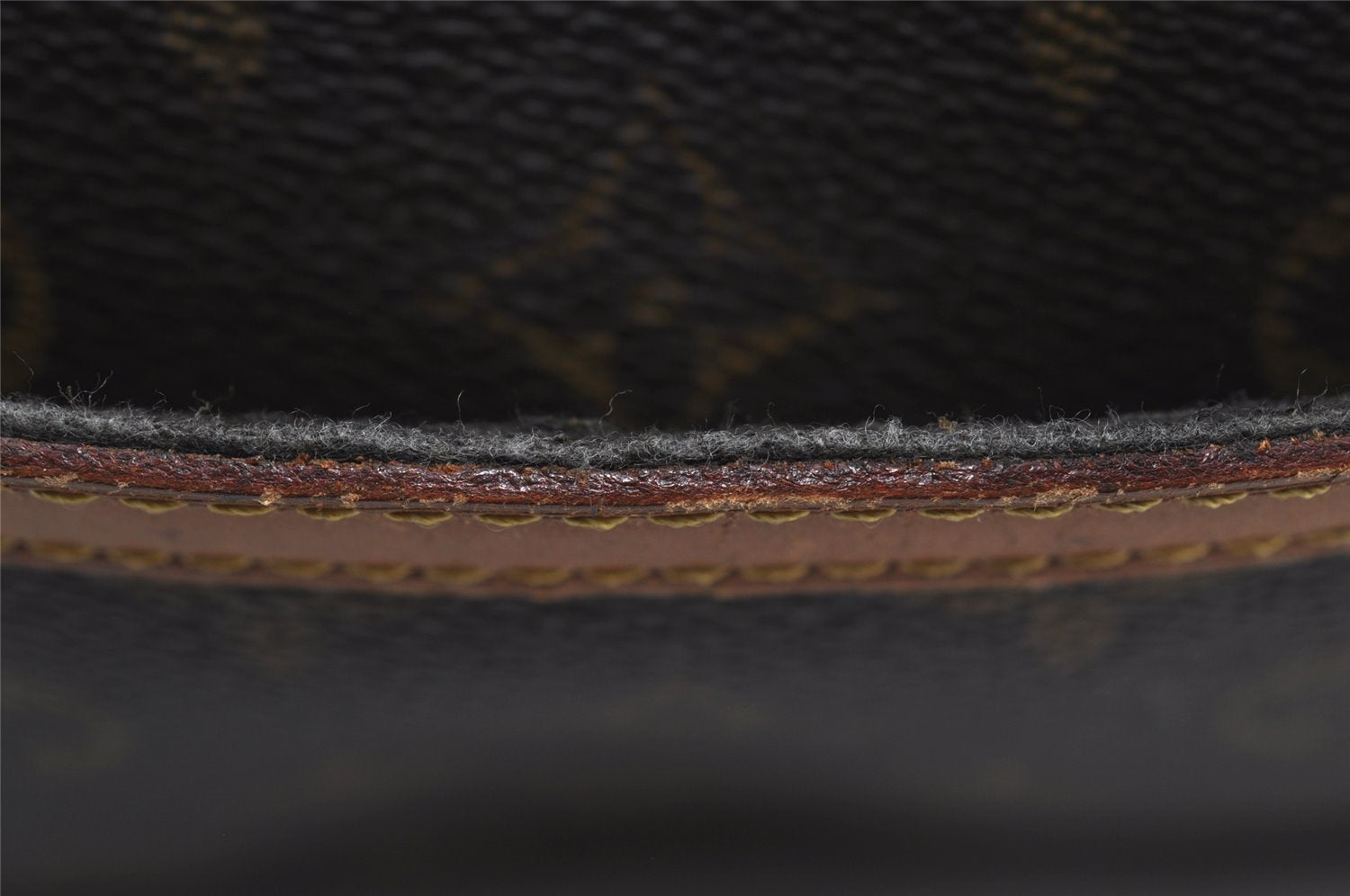 Authentic Louis Vuitton Monogram Compiegne 28 Clutch Hand Bag M51845 LV 5719I