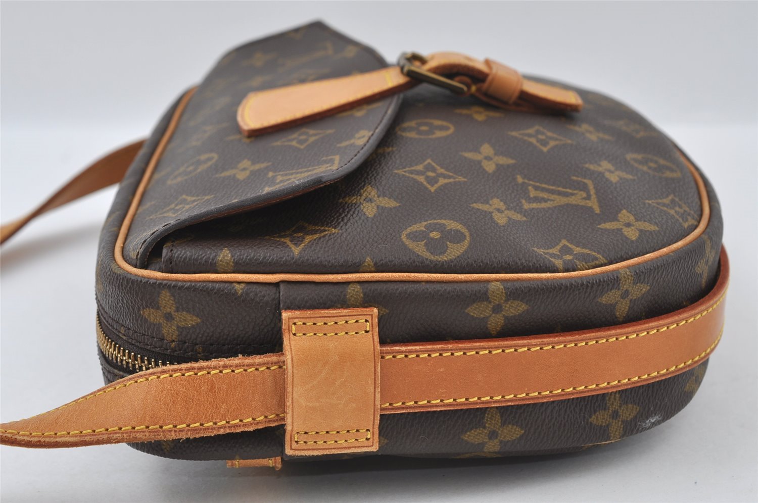 Authentic Louis Vuitton Monogram Jeune Fille GM M51225 Shoulder Cross Bag 5721I