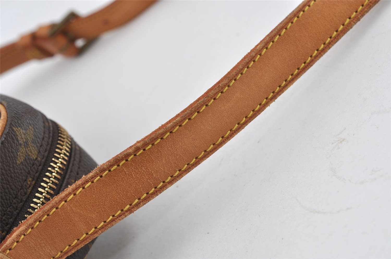 Authentic Louis Vuitton Monogram Jeune Fille GM M51225 Shoulder Cross Bag 5721I