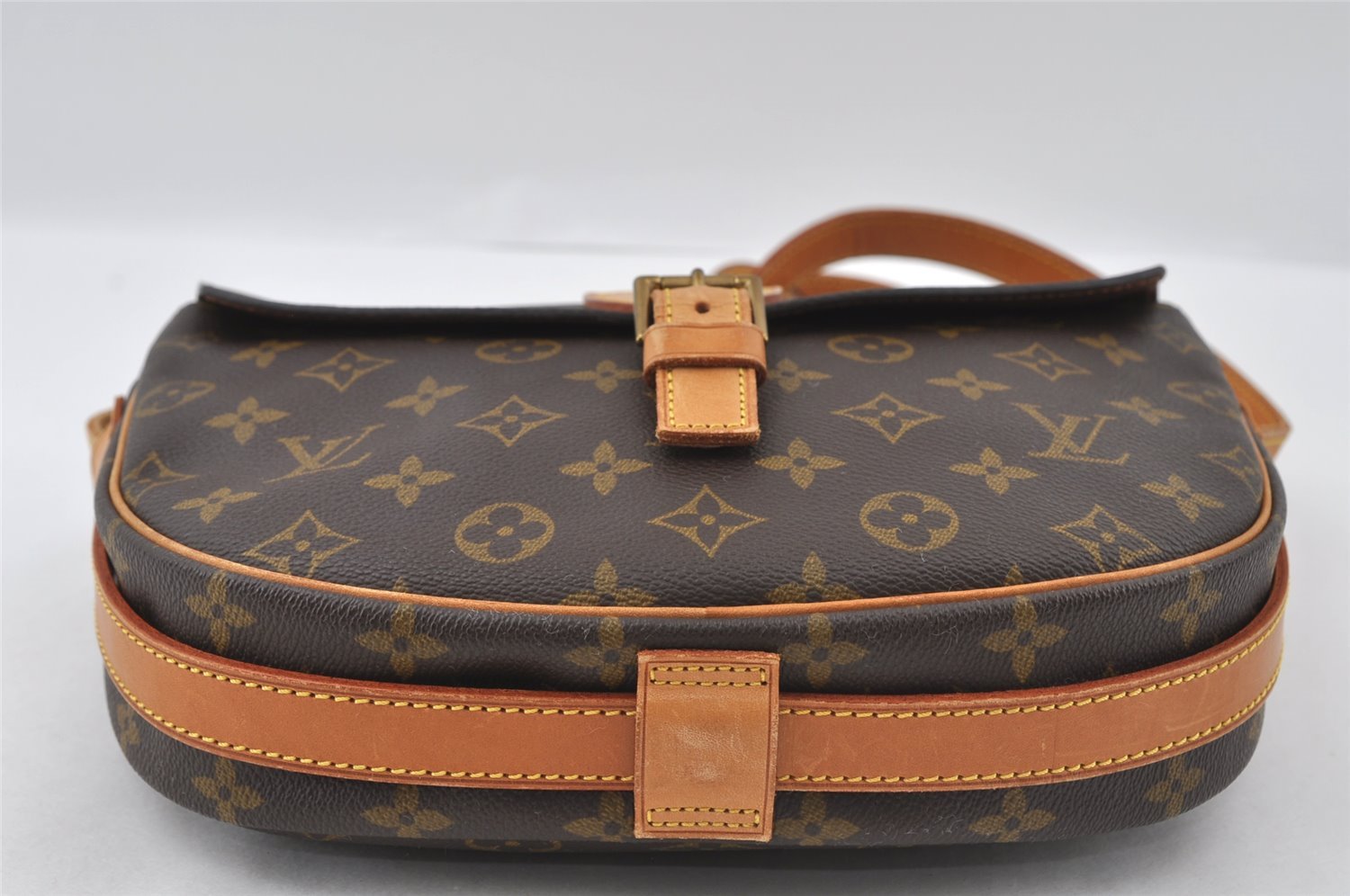 Authentic Louis Vuitton Monogram Jeune Fille GM M51225 Shoulder Cross Bag 5721I