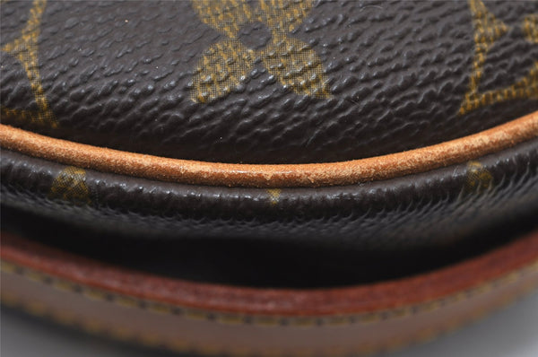 Authentic Louis Vuitton Monogram Jeune Fille GM M51225 Shoulder Cross Bag 5721I