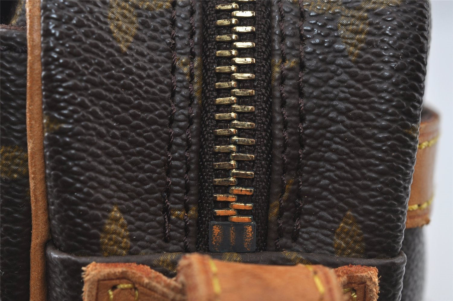 Authentic Louis Vuitton Monogram Jeune Fille GM M51225 Shoulder Cross Bag 5721I