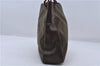 Authentic PRADA Nylon Leather Plastic Shoulder Hand Bag Purse Brown 5722C