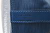 Authentic Louis Vuitton Epi Petit Noe Shoulder Drawstring Bag M44105 Blue 5722I