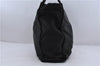 Authentic PRADA Nylon Tote Hand Bag Black 5723C