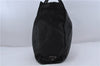 Authentic PRADA Nylon Tote Hand Bag Black 5723C