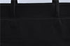 Authentic PRADA Nylon Tote Hand Bag Black 5723C