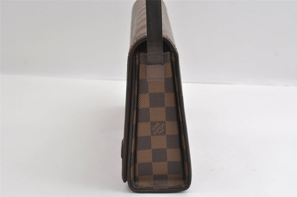Authentic Louis Vuitton Damier Tribeca Carre Shoulder Hand Bag N51161 LV 5724I