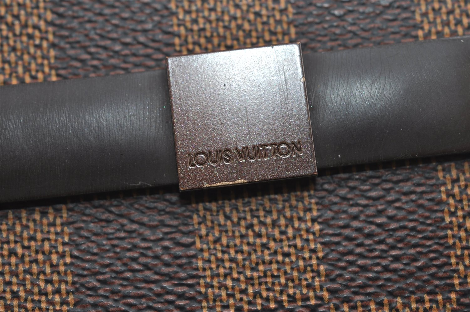 Authentic Louis Vuitton Damier Tribeca Carre Shoulder Hand Bag N51161 LV 5724I