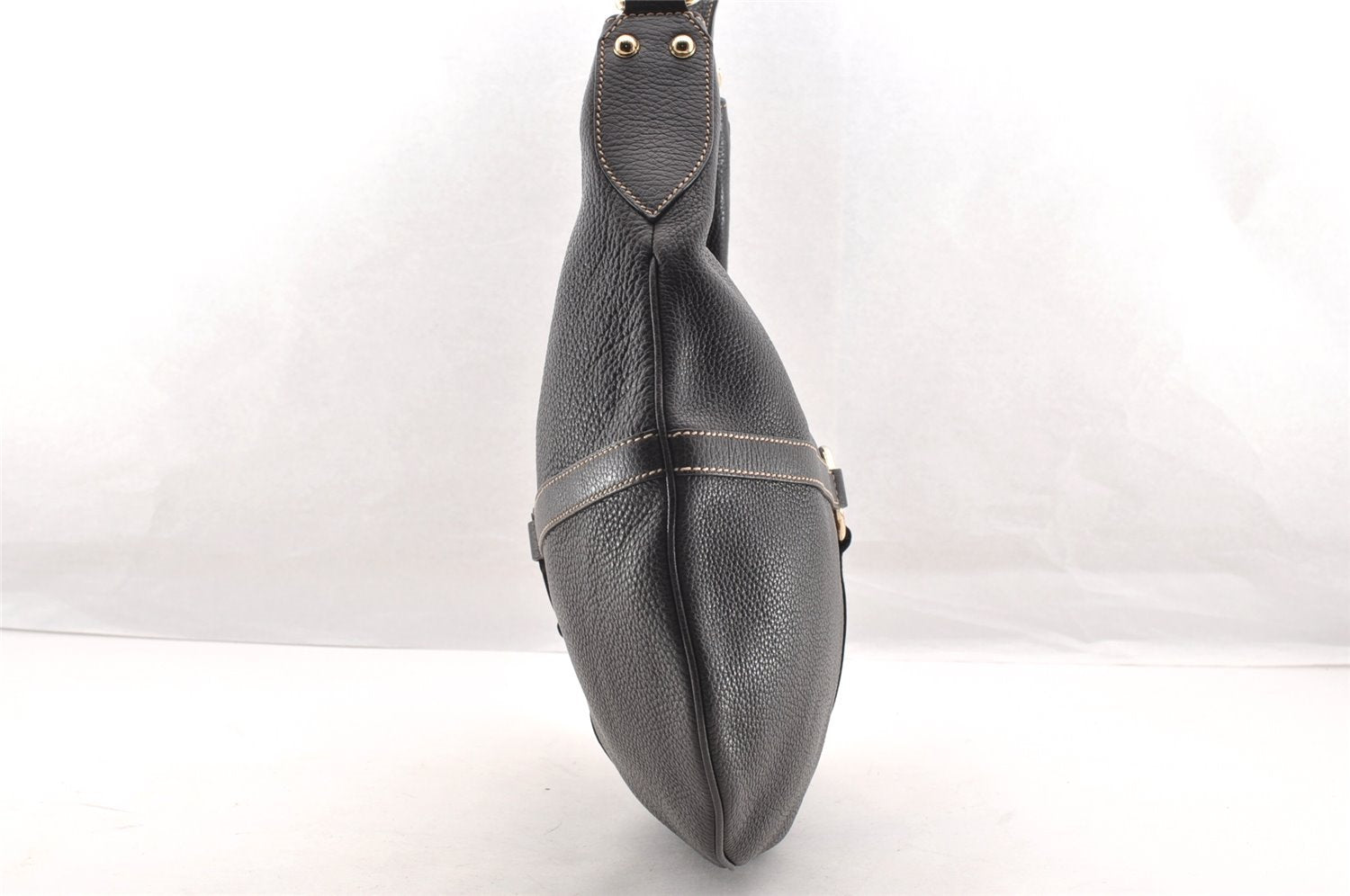 Authentic GUCCI Interlocking G Shoulder Hand Bag Leather 253338 Brown 5725I