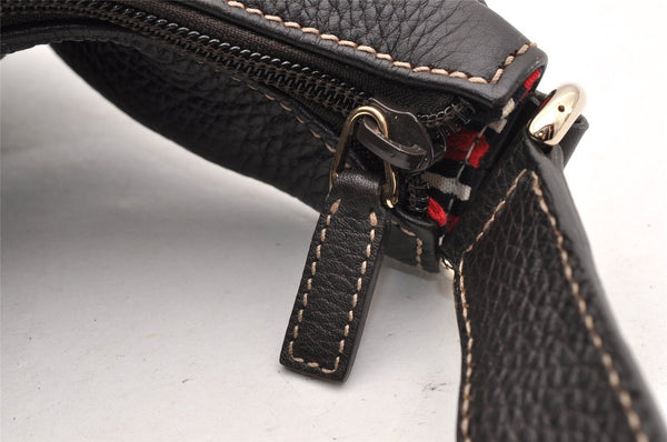 Authentic GUCCI Interlocking G Shoulder Hand Bag Leather 253338 Brown 5725I