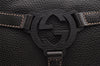 Authentic GUCCI Interlocking G Shoulder Hand Bag Leather 253338 Brown 5725I